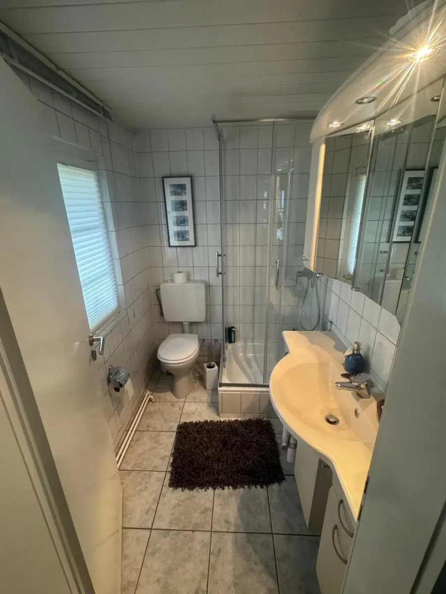 Badezimmer vor der Modernisierung